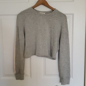 Long sleeve crop top